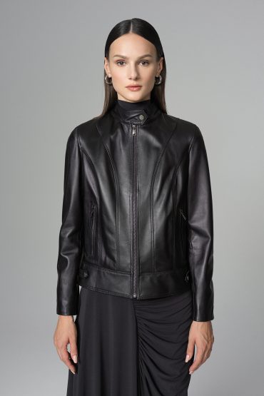 Black Genuine Leather Jacket