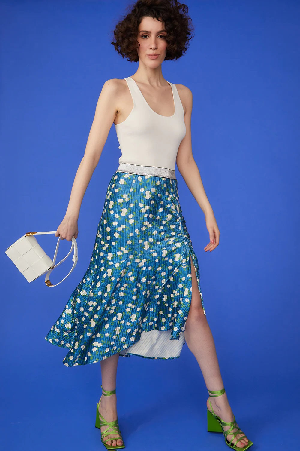 White Grape Skin Eco Leather Bag