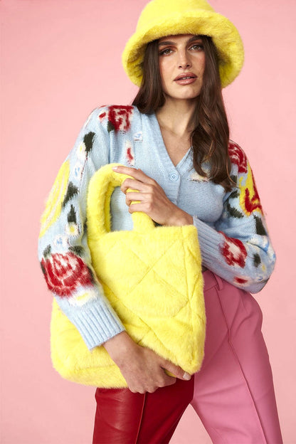 Patchwork Pink Red Faux Leather Trousers