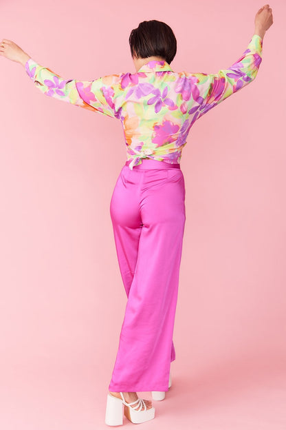 Sustainable Rose Petal Fibre Blouse